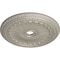 Ekena Millwork Viceroy Ceiling Medallion (Fits Canopies up to 4 7/8"), 35 1/8"OD x 4 7/8"ID x 2 1/2"P, Pearl White CM35VIPWS - alternate 4
